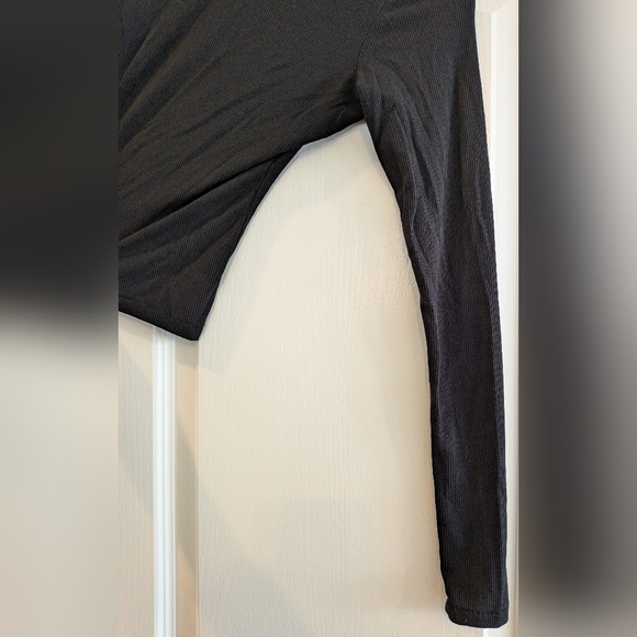 SKIMS Soft Lounge Ribbed Modal Cardigan Onyx Black Stretchy Casual Size XXS - Picture 13 of 15